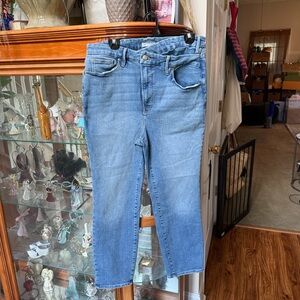 Good American Light Blue Denim Crossover Size16